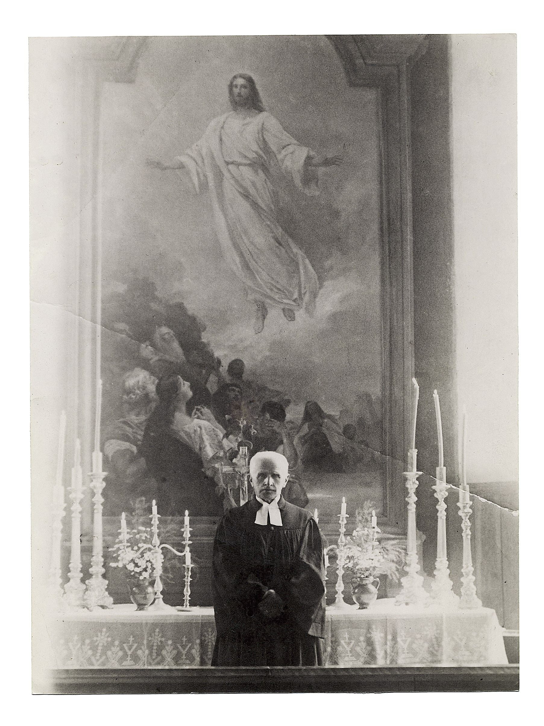 Kėdainių evangelikų liuteronų kunigas Paulius Titelbachas, ~1940 m