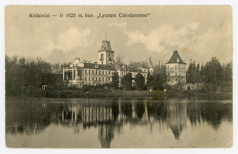 Kėdainių dvaro rūmai, 1924 m.