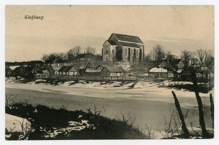 Šv. Jurgio bažnyčia ir kairysis Nevėžio krantas, 1915 -1916 m.